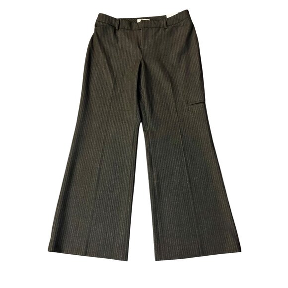 Coldwater Creek Pinstripe Trouser Fit Bootcut Pants 10P Petite NEW - Picture 3 of 16